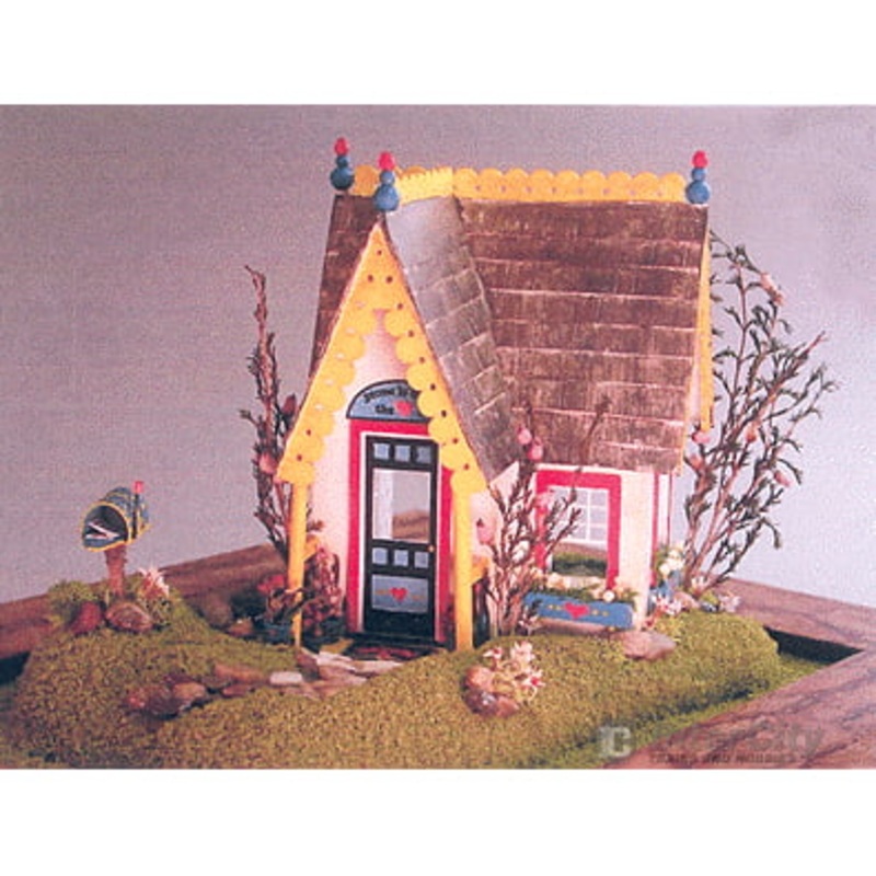 Grandt Line Products 3432 Fairy Hill Series Miniatures (Quarter Inch) — Mrs. Polliwaddle’s Gnome Home