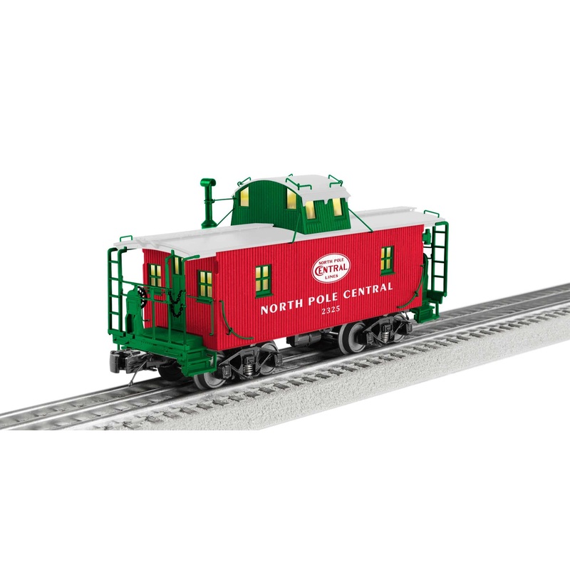 Lionel 2426460 NORTH POLE CENTRAL N6B WOODSIDE CABOOSE O SCALE LIMITED NEW