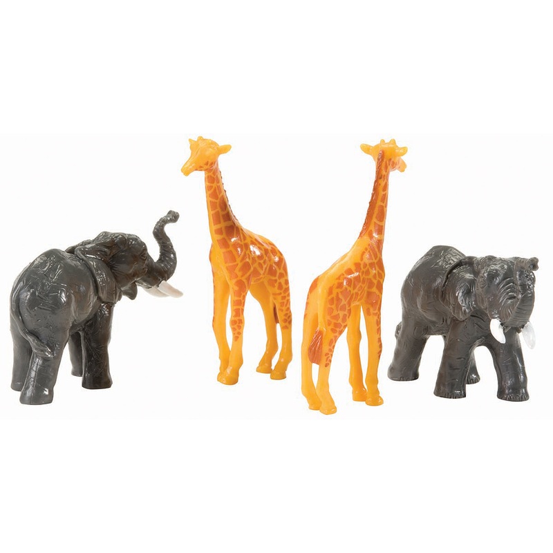Lionel kline 6-21609 CIRCUS ANIMALS: 2 ELEPHANTS & 2 GIRAFFES O SCALE NEW