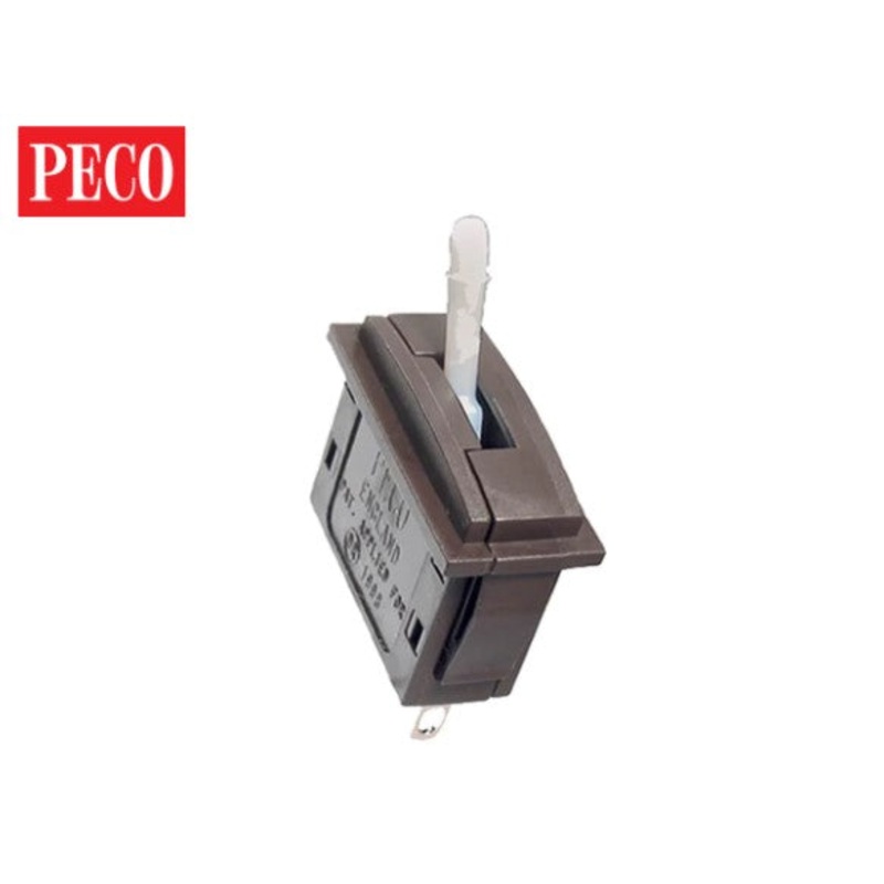 PL-26W PECO Lever operated Passing contact Switch – White Lever