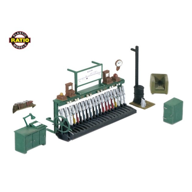 RAT-553 RATIO Signal Box Interior- OO Gauge