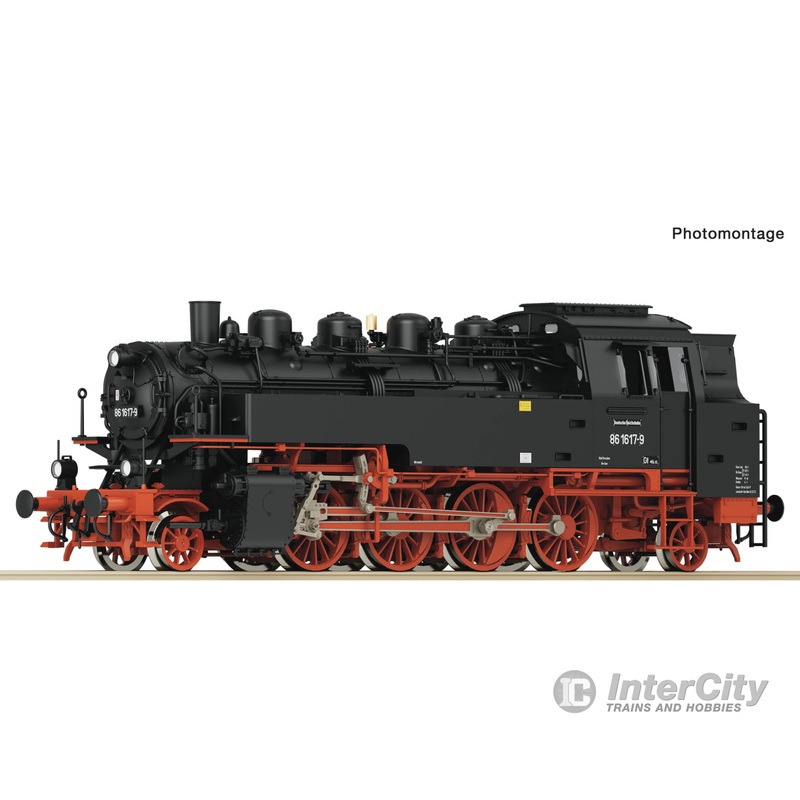 Roco 7110027 HO Steam locomotive 86 1617-9, DR , DCC Digital Sound