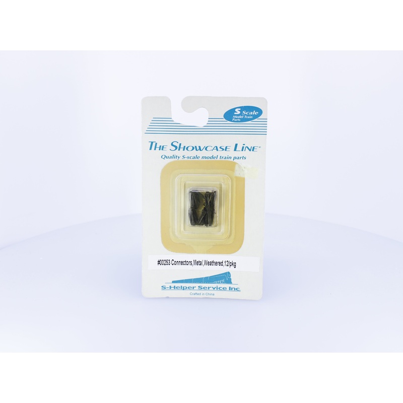 S-Helper Service Inc. 00253 S Metal Weathered Connectors 12 pkg