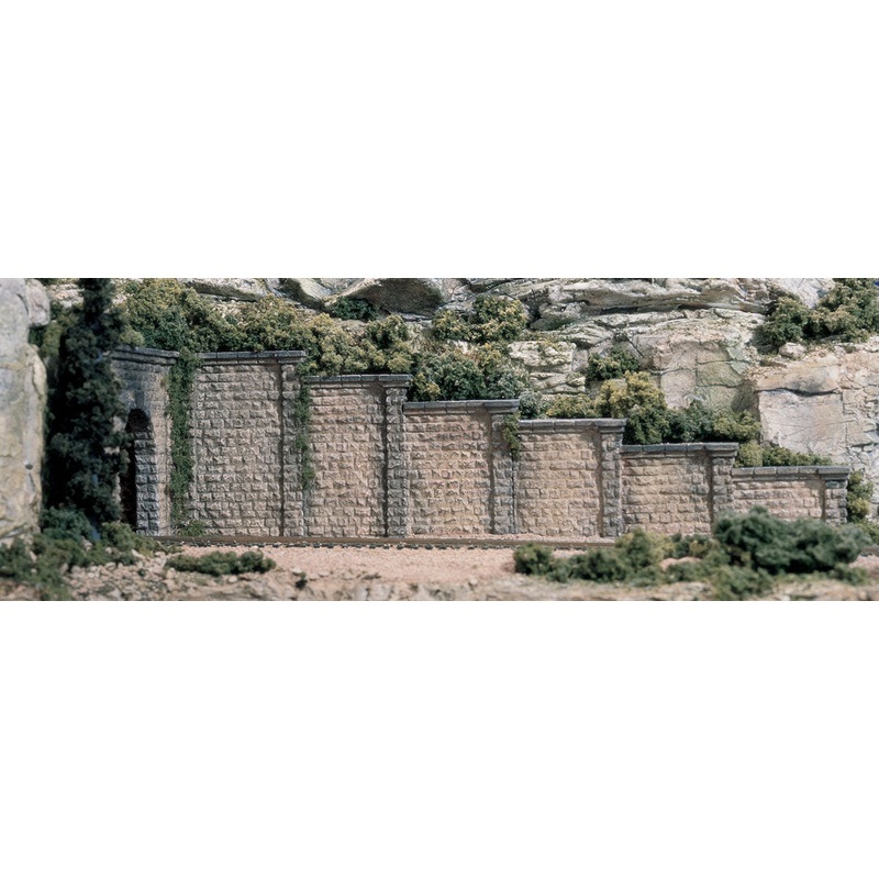 Woodland Scenics WDS C1159 WDS1159 Cut Stone Retaining Wall – N Scale NEW