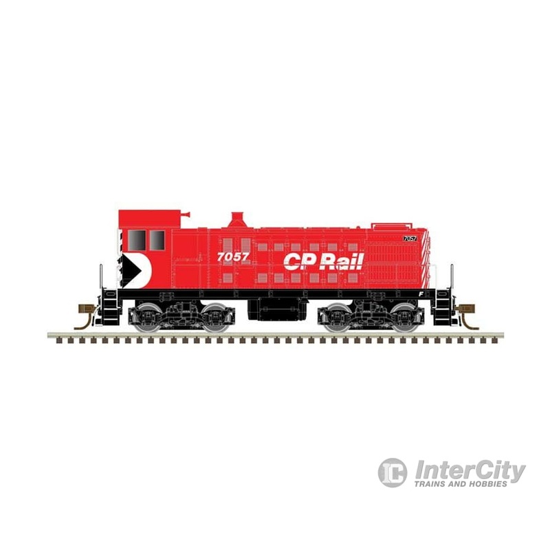 Atlas 40005715 Alco S2 w/LokSound & DCC – Master(R) — Canadian Pacific #7057 (red, black, white)