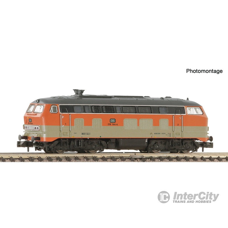 Fleischmann 7360023 N Diesel locomotive 218 144-4, DB , DC Analog
