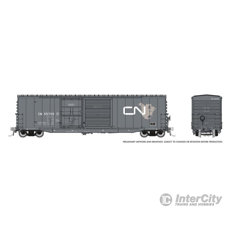 Rapido 173005 HO NSC 5304 Boxcar: CN – North America: #557115