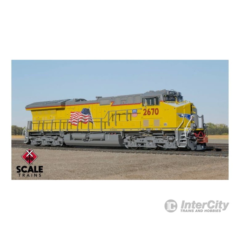 Scale Trains SXT33668 Rivet Counter N Scale Union Pacific/Building America ET44 #2732 DCC/Sound