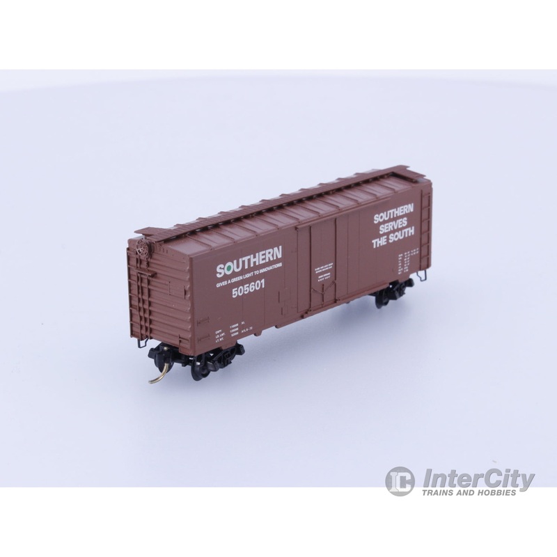 Micro Trains 21100 N Boxcar, 40′, Steel Plug Door Southern , SOU Southern Railway (SOU) 505601