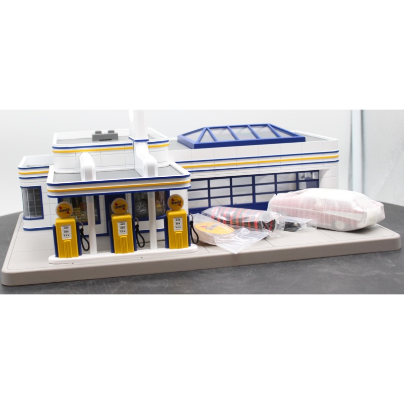 MTH Railking 30-9195 Sunoco Operating Gas Station O SCALE NEW