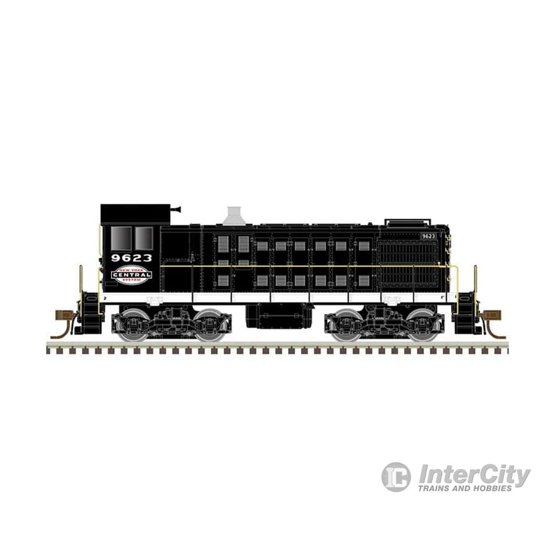 Atlas 40005702 Alco S2 – Standard DC – Master(R) — New York Central #9633 (black, white, red)