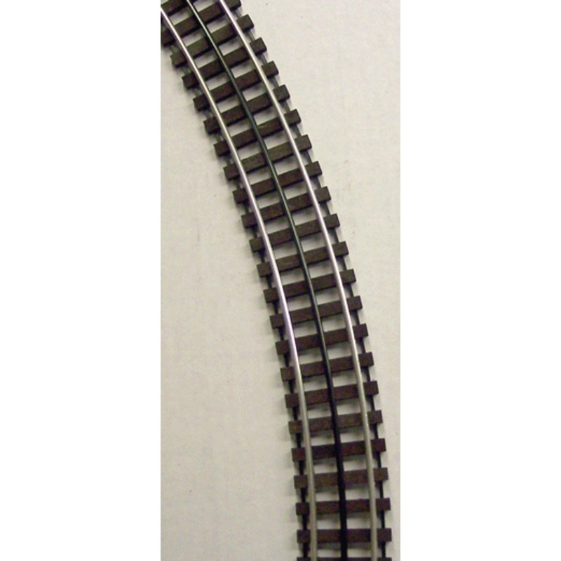GarGraves WT-72-101 Wood Tie Phantom Tinplate O-72 Curve O Scale