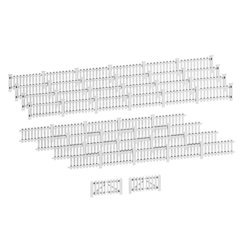 Lionel 2057120 Picket Fence White HO SCALE NEW