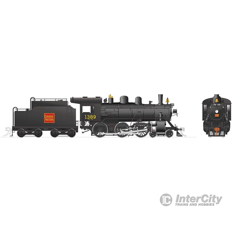 Rapido 603513 HO scale H-6-g (DCC/Sound): CNR – Straight wafer #1389