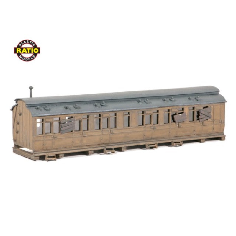 RAT-519 RATIO Large Grounded Mess Van/Store Kit – OO Gauge