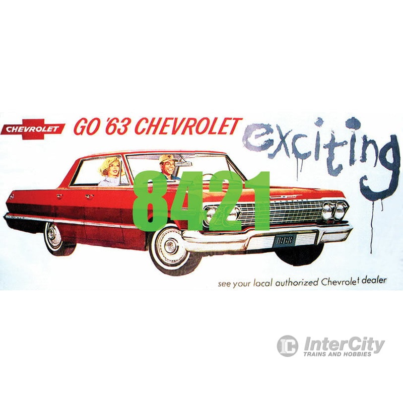 Tichy Train Group 8421 Go ’63 Chevrolet Billboard – Kit