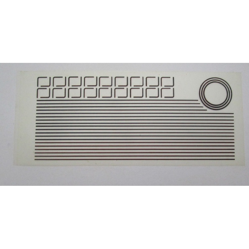 BMT010 Black general lining Transfers