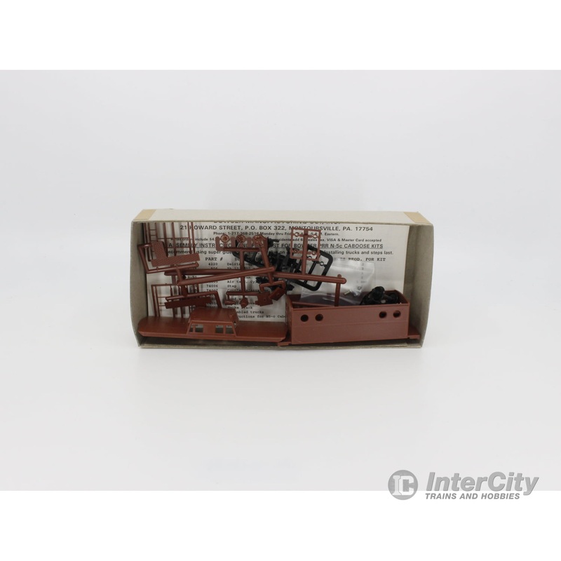 Bowser 54000 HO N-5c Caboose Freight Car Kit Undecorated (b)