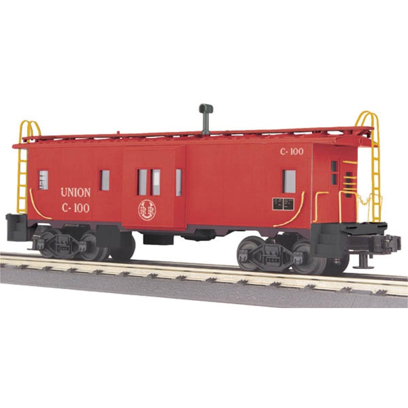 MTH Railking 30-77094 Union Railroad Bay Window Caboose O SCALE NEW