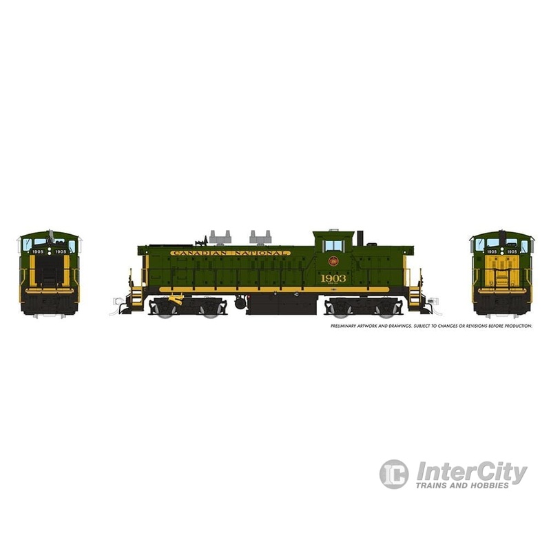 Rapido 010565 HO GMD-1 (DC/DCC/Sound): CNR – Green Scheme: #1907