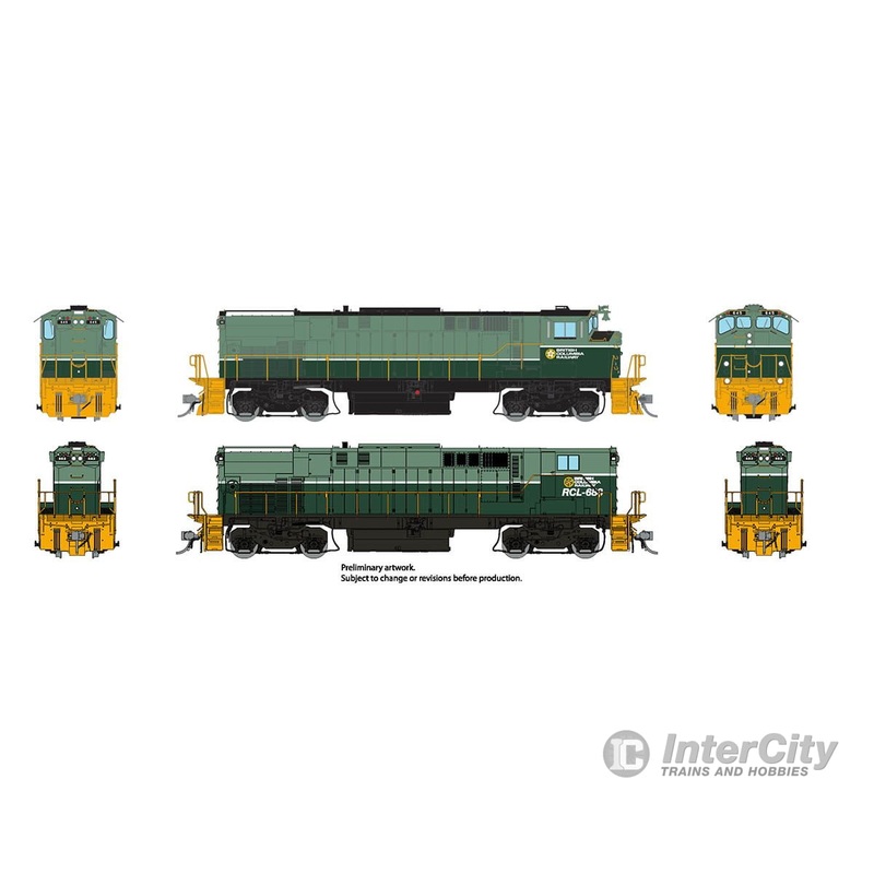 Rapido 033024 HO M420 + M420B (DC/Silent): BCR – Two-Tone Green Scheme: #641 + #681