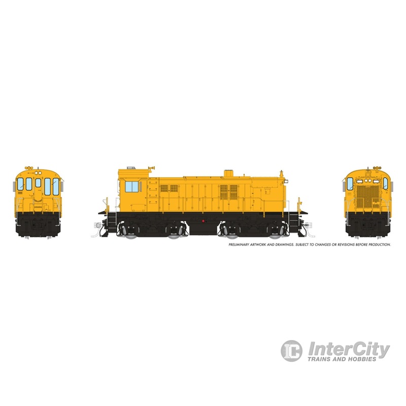 Rapido 036198 HO MLW RS-23 (DC/Silent): Industrial Yellow