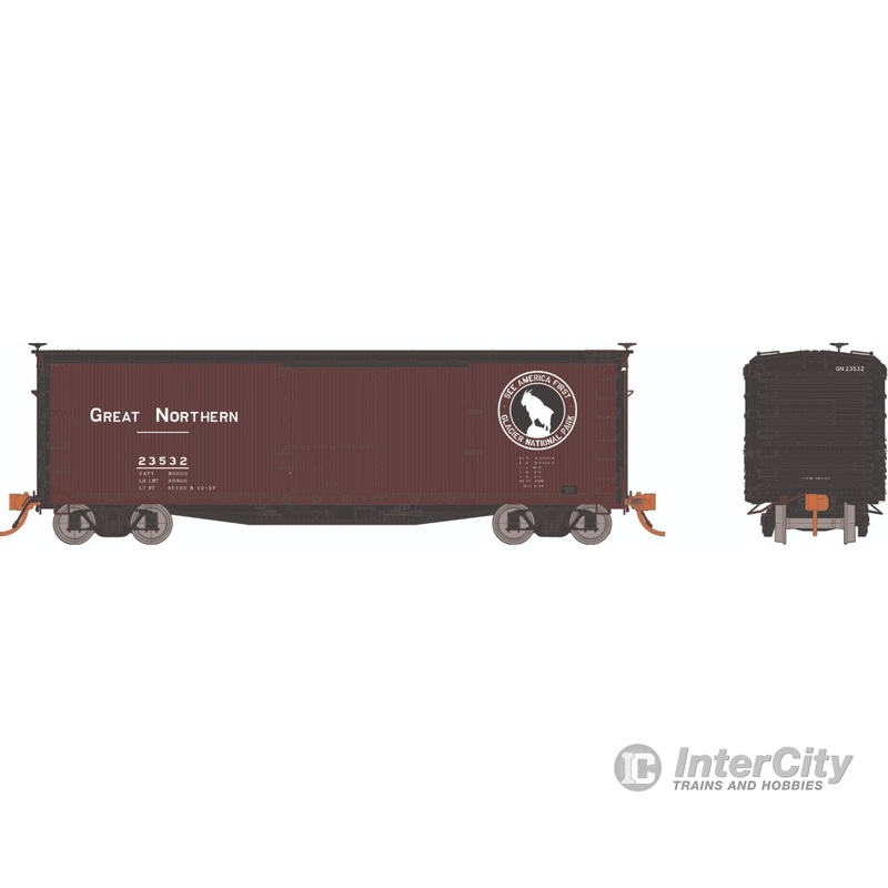 Rapido 130122 HO USRA Double-Sheathed Boxcar: Great Northern: 6-Pack #2