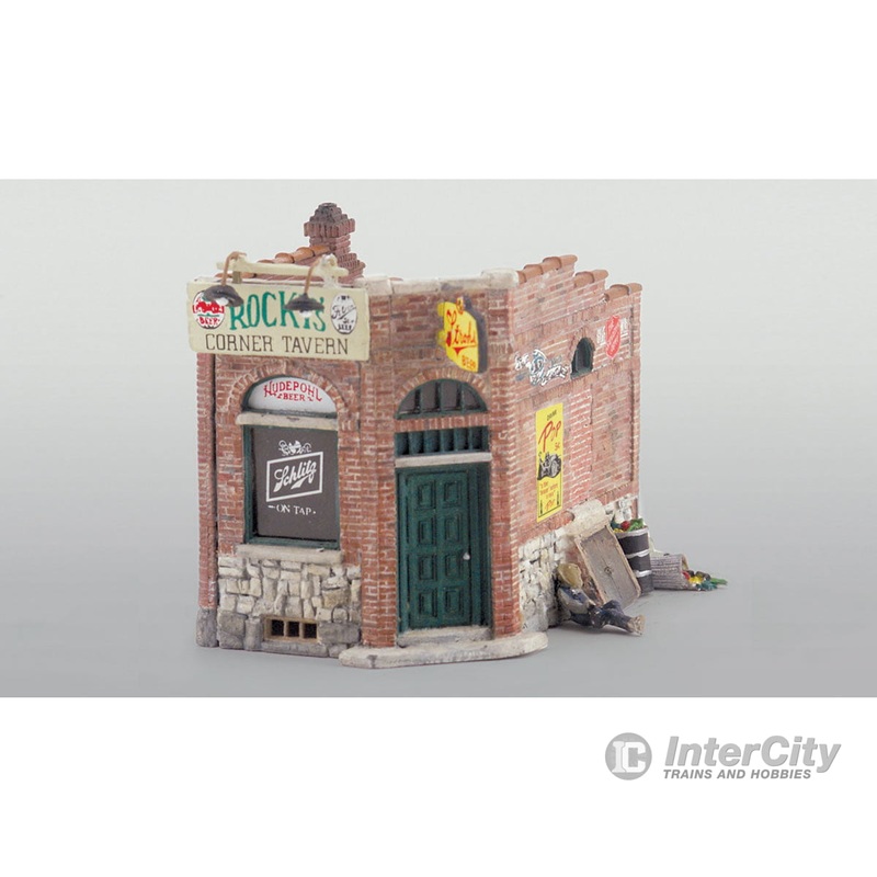 Woodland Scenics 238 Scenic Details(R) – Unpainted Metal Kit — Rocky’s Tavern – 3-1/8 x 2-1/4″ 7.9 x 5.7cm