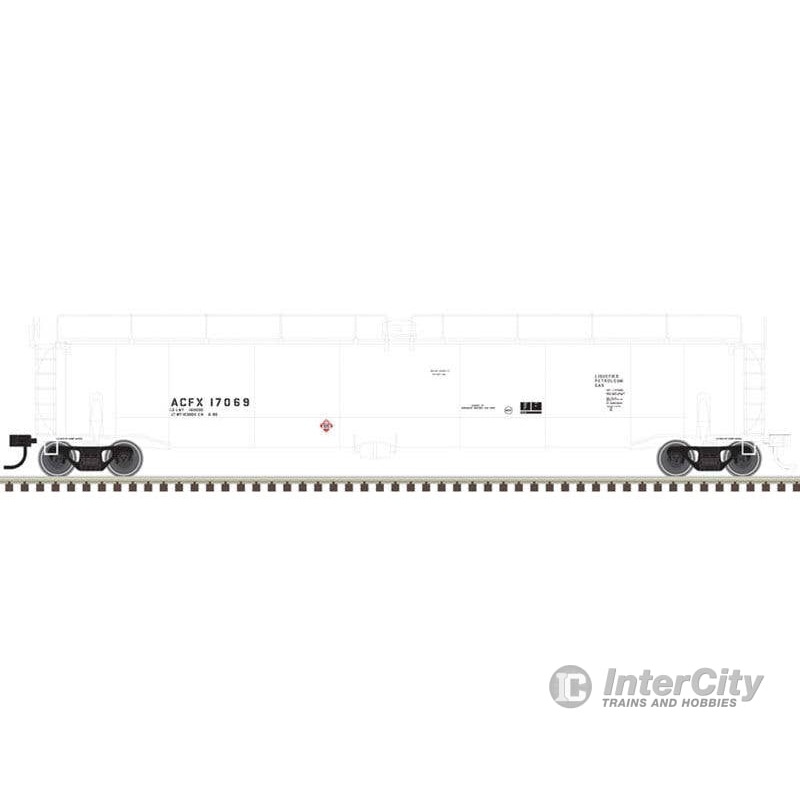 Atlas N 50005364 ACF 33,000 Gallon Tank Car – Master(R) – ACFX 17069 (white, black)
