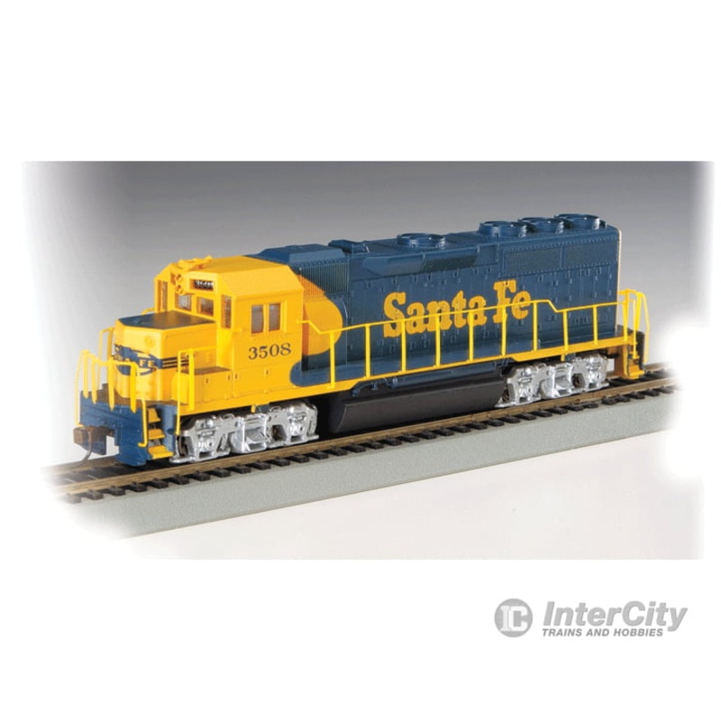Bachmann 60304 EMD GP40 – DCC — Santa Fe #3508 (Warbonnet; blue, yellow)
