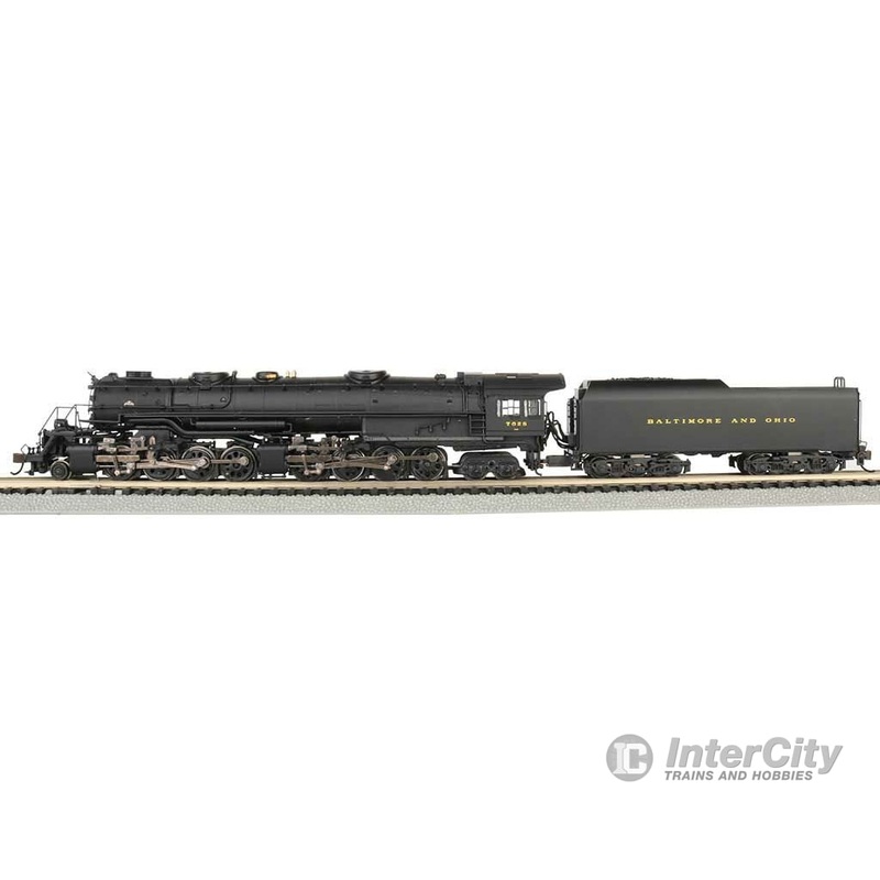 Bachmann 80854 Class EM-1 2-8-8-4 Late Small Dome – Econami Sound and DCC – Spectrum(R) — Baltimore & Ohio #7628 (black)