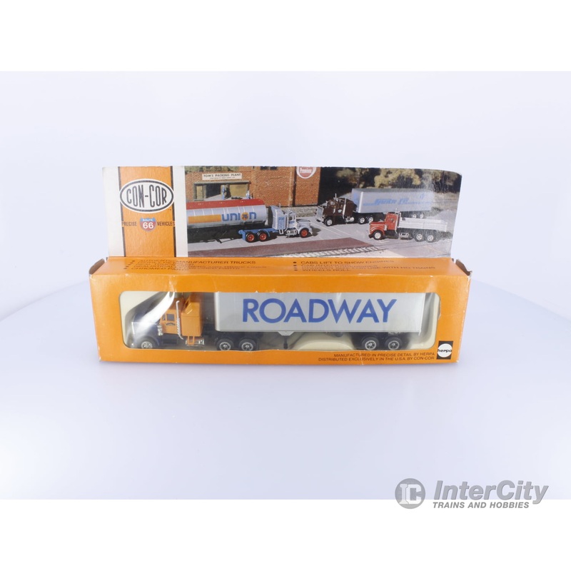 Con Cor 0004-001005 HO Roadway Tractor Trailer Roadway Express