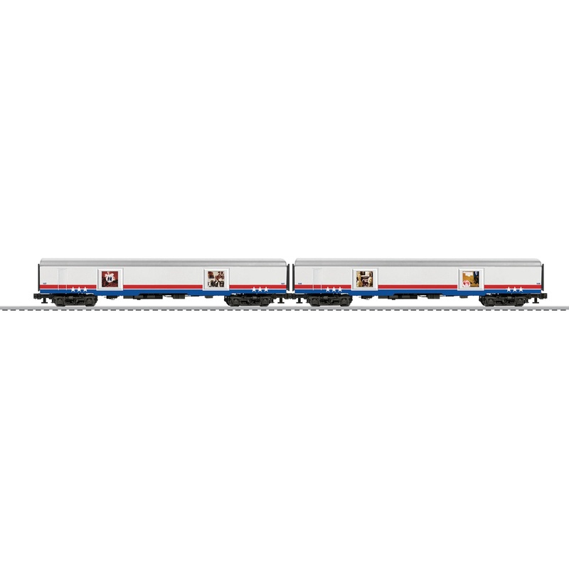 Lionel 6-83589 AMERICAN FREEDOM TRAIN 2-PACK 1 PASSENGER CARS O SCALE NEW
