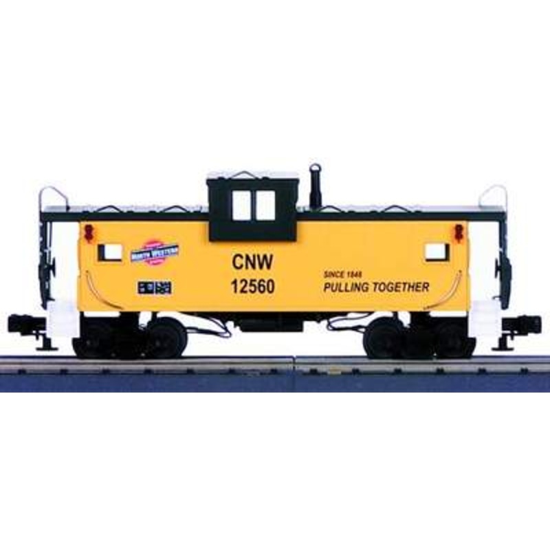 MTH Premier 20-91011 Chicago & North Western Extended Vision Caboose 12560 O SCALE Used Excellent