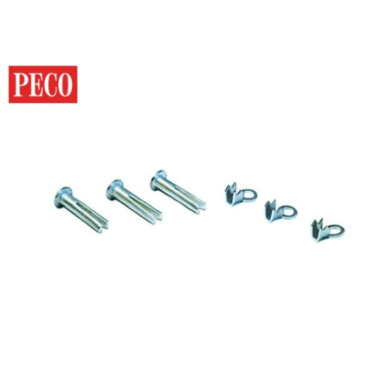 PL-18 PECO Studs & Tag Washers for Turnout Motor Operation
