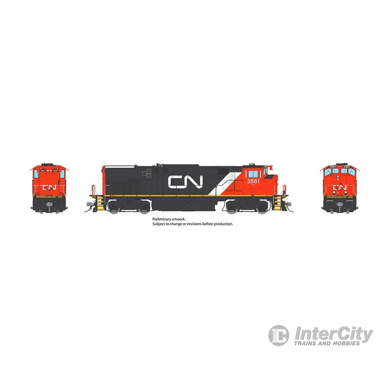 Rapido 033523 HO M420 (DC/DCC/Sound): CN – North America Scheme (MR-20c): #3576