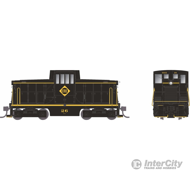 Rapido 048047 HO GE 44 Tonner (DC/Silent): Erie Railroad: #26