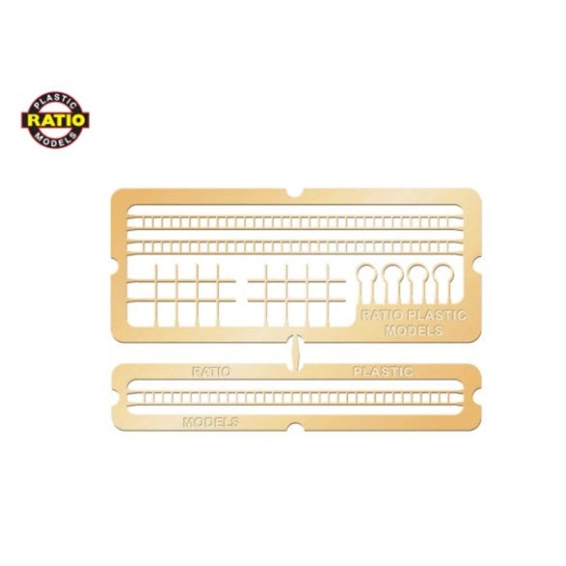 RAT-218 RATIO Laddering Etched Brass (N Gauge)