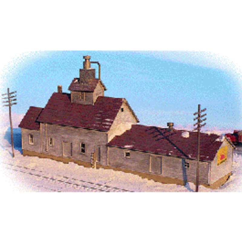 Walthers #933-3239 Sunrise Feed Mill — Kit