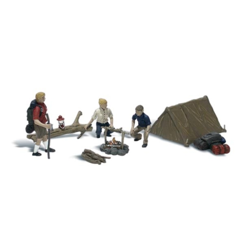 Woodland Scenics WDS A2754 WDS2754 Campers – O Scale NEW