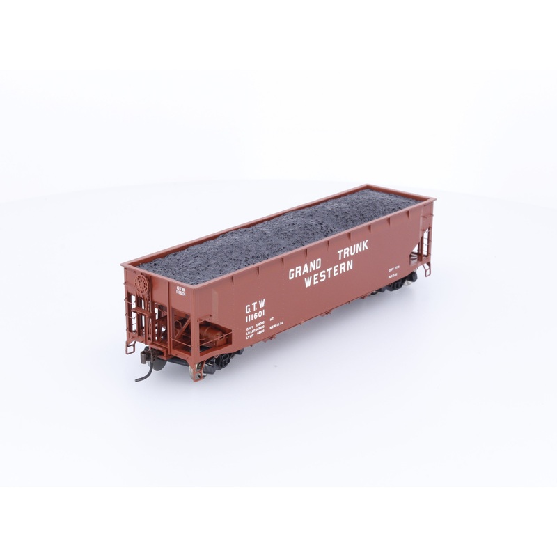 Athearn 95675 HO 40′ 3 Bay Offset Hopper Grand Trunk Western (GTW) 111601