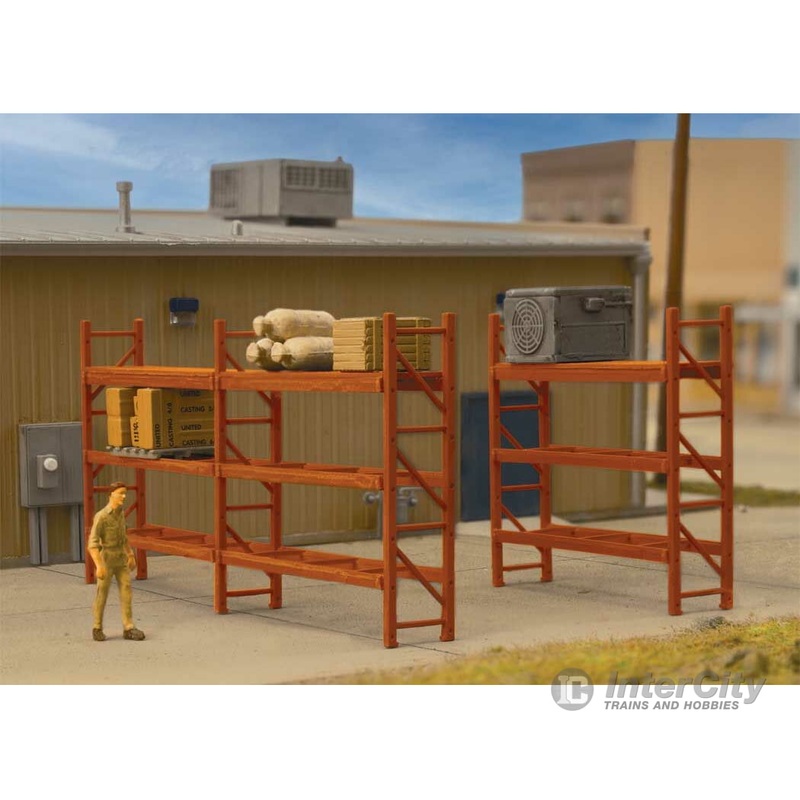 Walthers SceneMaster 4256 Pallet Rack Kit — Kit