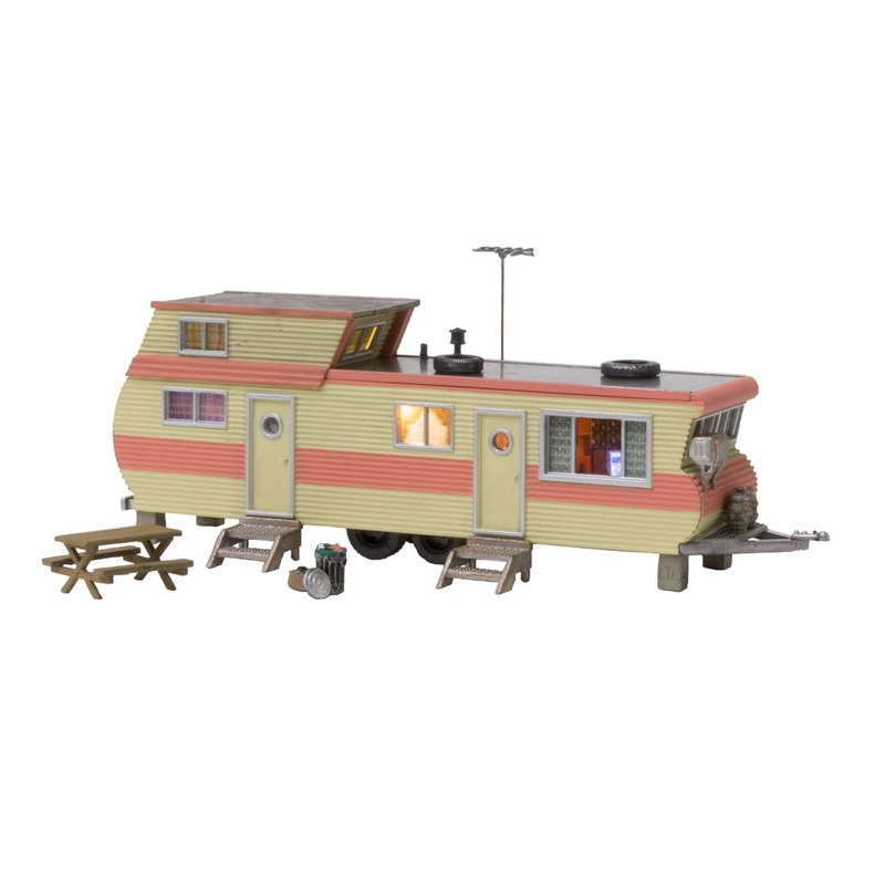Woodland Scenics WDS BR5061 WDS5061 Double Decker Trailer – HO Scale NEW