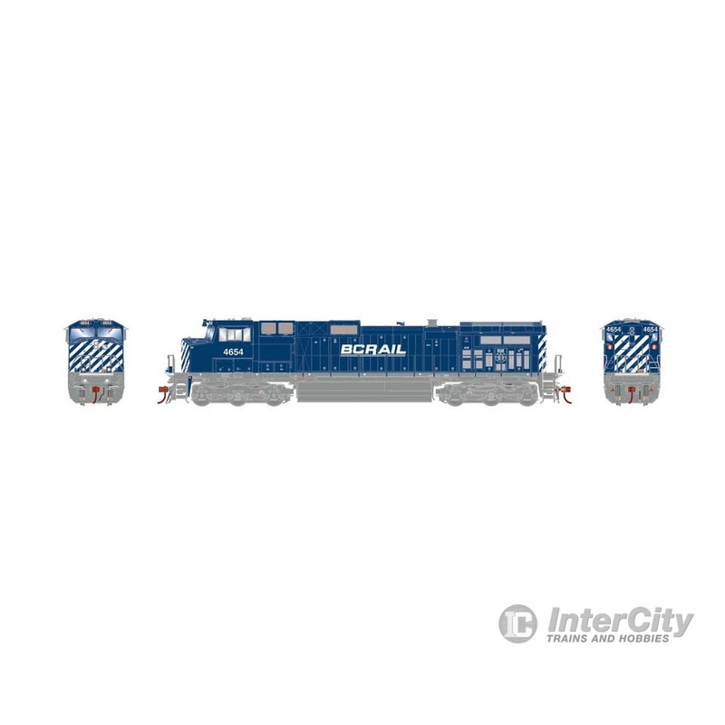 Athearn Genesis ATHG31566 HO Dash 9-44CW Locomotive, BC Rail BCOL #4654