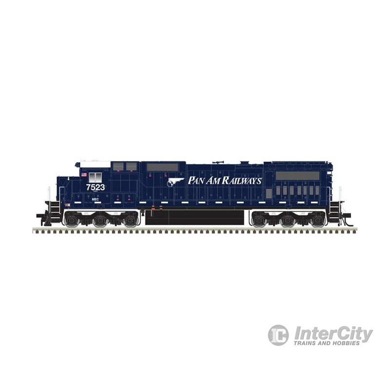 Atlas 40005657 GE Dash 8-40C – Front Ditch Lights – Standard DC – Master(R) — Pan Am Railways #7585 (dark blue, black)