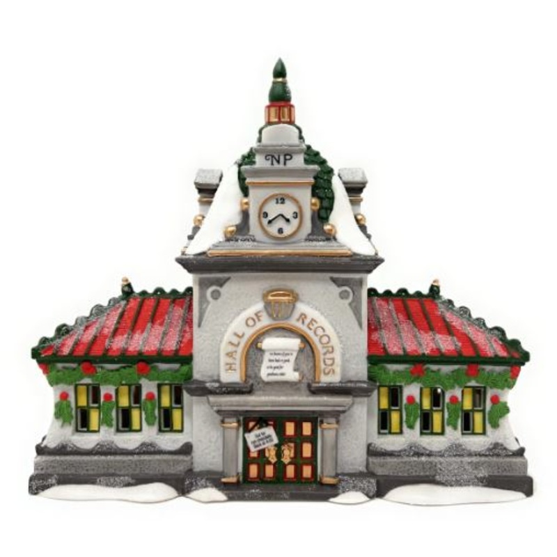 Department 56 North Pole Series 56392 Hall of Records