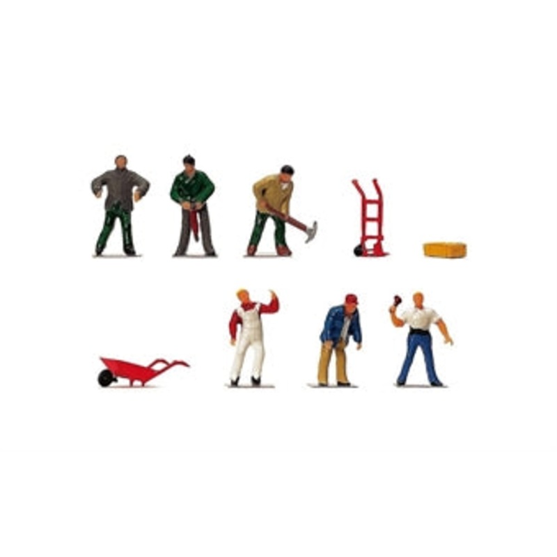 R7117 HORNBY  Working people – pack of six figures with additional tools