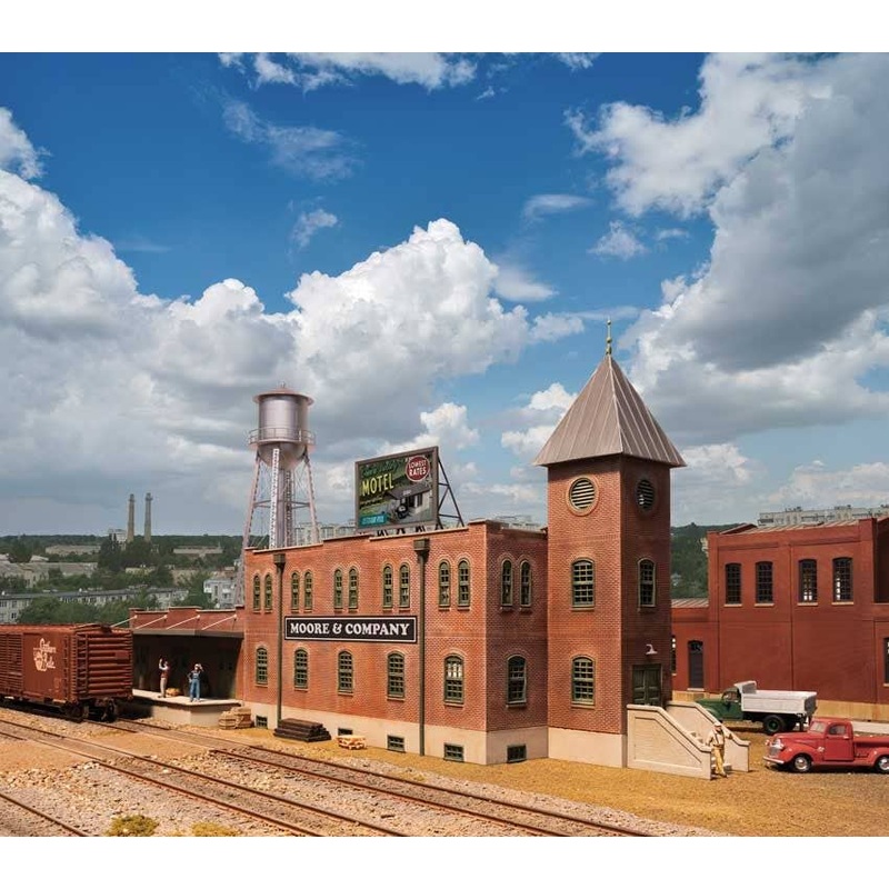 Walthers HO 4104 Vintage Brick Warehouse