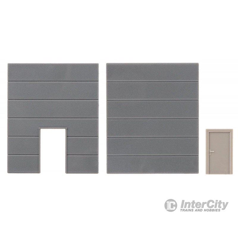 Faller 180882 HO Goldbeck, 1 Closed wall element and 1 wall element with door