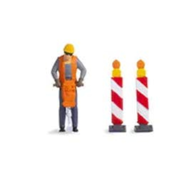 NOCH 16521 HO Tiny Scenes Roadworks
